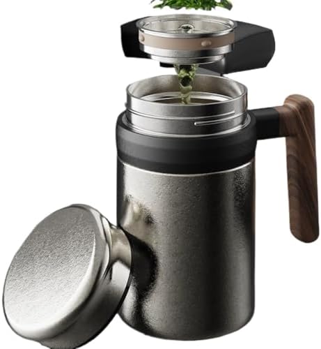 Ti Office Insulated Cup, Handle Tea Infuser 500ml Business Gift by Unknown