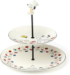 Lenox Chef Snoopy Porcelain Tiered Serving Tray by Lenox