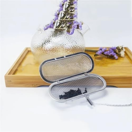 Stainless Steel Mesh Tea Infusers Long Cage Strainer Coffee Herb Spice Filter Diffuser Cooking Accessories - Image 3