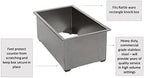 Rattleware Stainless Steel Espresso Knock Box Holder 9.25x5.5x4" for Cafe - Image 7