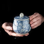 Tea Tin Loose Leaf Tea Storage Ceramic Tea Storage Cans Tea Cans Retro Sealed Cans Home Tea Cans Tea Canister - Image 7