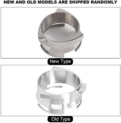 54mm Hands Free Dosing Funnel, Stainless Steel Coffee Powder Dosing Funnel, Rotatable Design with Lock for Easy Use, Compatible with Breville Barista Express Pro Touch Bambino Plus - Image 4
