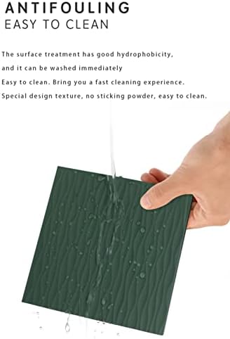 Silicone Coffee Tampering Mat Stainless Steel Coffee Tampering Mat with 58mm Wooden Tamper for Home Kitchen (Green) - Image 7