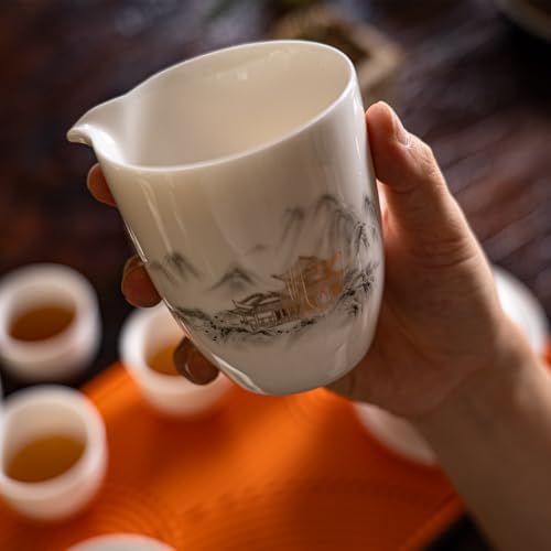KEYDUACU Gaiwan Tea Set,Chinese Gongfu Tea Set,Portable for Adults,Travel - Image 5