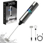 Rechargeable Milk Frother Handheld,Coffee Frother Drink Mixer wand by Unknown