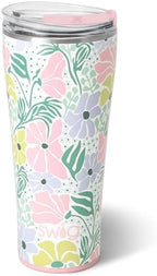 Swig Life 32oz Insulated Tumbler with Lid, Garden Party by SwigLife