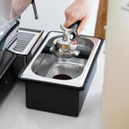 watchget Large Stainless Steel Espresso Knock Box for Coffee Grounds - Image 4