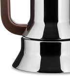 Alessi 9090/3 - Design Stovetop Espresso Coffee Maker, 18/10 Stainless Steel, Mirror Polished, 3 cups - Image 4