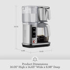 Breville BDC415OLT Luxe Brewer Glass Carafe, Olive Tapenade - Image 6