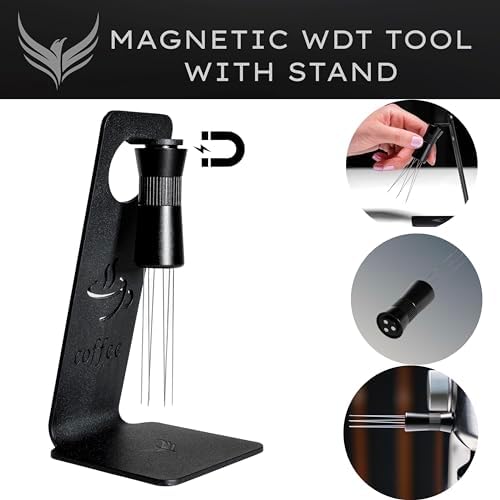 WDT Tool Espresso Stirrer Distrubution Tool Adjustable Coffee Needle Distributor 0.25mm & 0.4mm / Premium Espresso Machine Accessories for Puck Prep (Model A) - Image 2