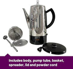 Electric Percolator 12-Cup coffee pot keep warm function - Image 4