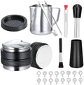 Coffee Tamper Set 24 PCS, Espresso Accessories Barista Kit,with 51mm Espresso Distributor & Tamper,wdt Tool,Frothing Pitcher,Coffee Stirrer,Tamper Mat,Espresso Tools for Espresso Coffee Machine by Unknown