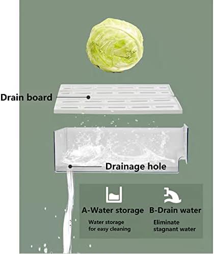 Diskary Fridge Organizer, Stackable Refrigerator Organizer Bins, Reusable Food Storage Containers, Fridge Drawer Organizer in Home Kitchen, Barbecue Shop, Restaurant, BPA-Free (2 Drawers, Large) - Image 6