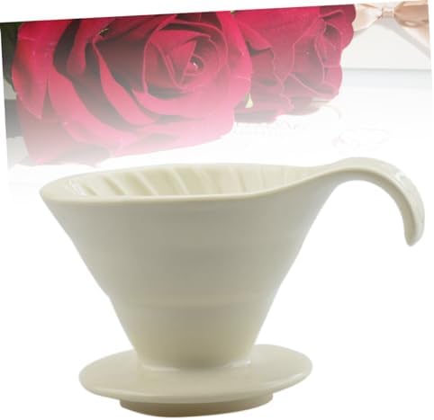 Ceramic Coffee Dripper Cup with Filter Paper, Manual Brewing Xmas - Image 3