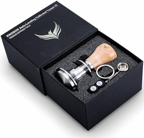 Spring Loaded 54mm Espresso Tamper for Breville by KNODOS