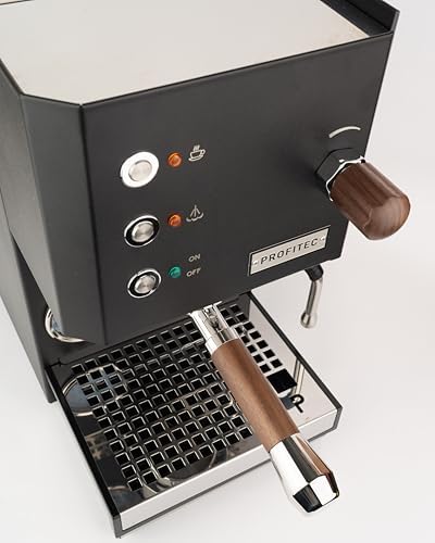 Angled 58mm E61 Bottomless Portafilter Compatible with Profitec Go, ECM, Lelit, Rocket and Other E61 Grouphead Machines 18-20g basket included (Walnut FusionV6, 58mm For E61) - Image 4