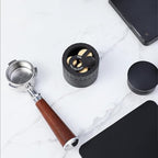 Coffee Distributor Needle, Geared Spinning Coffee Needle Stirrer with 51/54/58mm, Magnetic Attraction Design, Espresso Leveler Tamping Stirring Tool for Home Coffee Shop Bakery (54mm) - Image 6