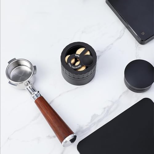 Coffee Distributor Needle, Geared Spinnings Coffee Needle Stirrer with 51/54/58mm, Magnetic Attraction Design, Espresso Leveler Tamping Stirring Tool for Home Coffee Shop Bakery (51mm) - Image 6