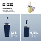 SIGG - Insulated Mug - Travel Mug Helia - With Durable Glass Straw & Cleaning Brush - Leakproof - BPA Free - 18/8 Stainless Steel - 15oz/20oz - Image 6