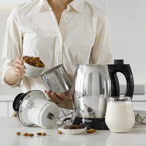 Tribest SB-130 Soyabella, Automatic Soy Milk and Nut Milk Maker Machine, Stainless Steel Large,Silver - Image 2