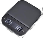 Tyenaza Coffee Scale, Digital Kitchen Scale, 3KG Large LED Backlit Coffee Scale Dual Units USB Charging Timing Function Scale for Home Kitchen Cafe - Image 3