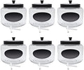 ICE N COLD Kitchen and Laundry Storage Glass Jar – Wide Mouth Round Glass Storage Container with Black Steel Lid and Chalkboard Label - 2 Sticks of Chalk Included (6, 3L | 101oz | 0.8 Gallon) by ICENCOLD