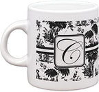 Personalized Toile Single Shot Espresso Cups - Set of 4 - Image 4