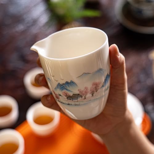 KEYDUACU Gaiwan Tea Set,Chinese Gongfu Tea Set,Portable for Adults,Travel - Image 5