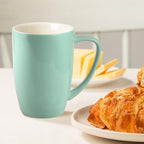 homEdge Porcelain Mug Set, 16 Ounces Cup for Tea, Latte, Mocha, Hot Chocolate, Set of 6, Assorted Color - Image 3
