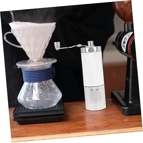 Manual Coffee Grinder Stainless Steel Hand Crank for Beans Camping Xmas - Image 7