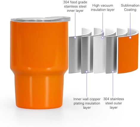 3 OZ Mini Tumbler Shot Glass With Straw and Lid 48 Pcs Mini Tumbler Cups Double Wall Vacuum Insulated Cups, Stainless Steel Sublimation Tumblers set for Family Gatherings, Birthday Parties, White - Image 3