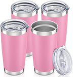 20 oz Tumbler with Lid Stainless Steel Insulated Tumblers Bulk Cups Mug by Orebigo