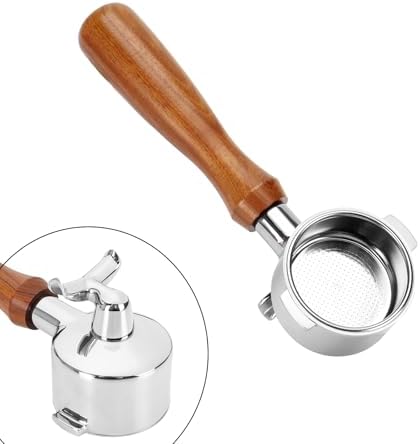 DIBTSA 51mm Espresso Portafilter Double Spouts 2 Ears Compatible with ECP35.31, EC0311, EP36.31,EC200, ECO310, EC410, ECZ351, EC152, EC341, EC330S, EC221 - Image 2
