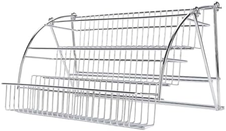 GLOGLOW Rack Down Seasoning Organizer Cabinet Organizer 2 Tier Out Shelf with Iron Construction for Kitchen Pantry Cabinet Storage Pull Down Rack Pull Nan - Image 5