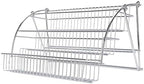 GLOGLOW Rack Down Seasoning Organizer Cabinet Organizer 2 Tier Out Shelf with Iron Construction for Kitchen Pantry Cabinet Storage Pull Down Rack Pull Nan - Image 5
