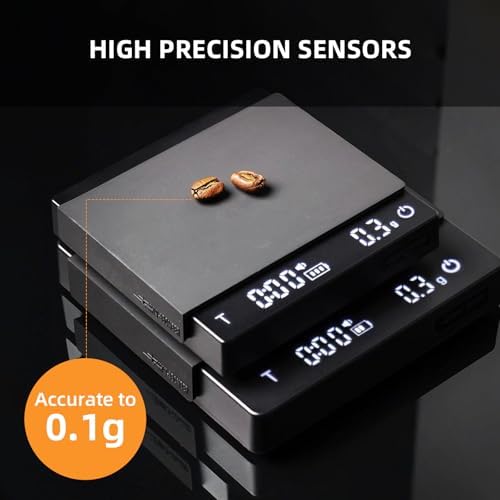 MHW-3BOMBER Coffee Bean Dosing Cup & Espresso Scale with Timer - Image 7