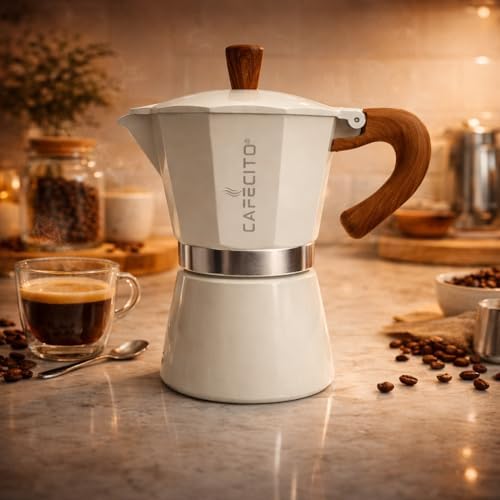 Cuban Coffee Starter Kit - The Cafecito Ritual System | 6-Cup Moka Pot (Cafetera Cubana) with Espuma Tools, Removable Anti-Splash Valve & Espresso Coffee (Crema) - Image 3