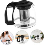 Stainless Steel Tea Kettle with Removable Infuser and Smooth Spout Ergonomic Handle 6.10X4.72X4.52 Inch for Home and Office Tea Brewing - Image 5