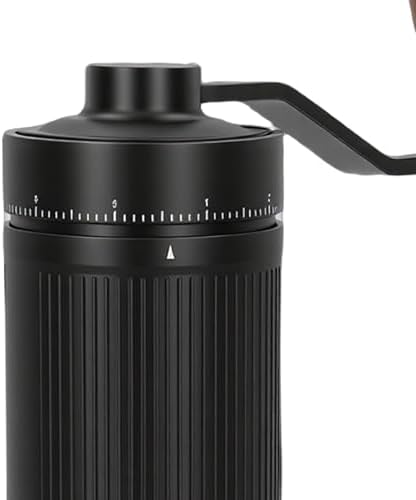 Rengue Manual Grinders Aluminum Alloy and Stainless Steel Burrs for Drip Coffee Travel Manual Coffee Grinder with Adjustable Settings Nan Kitchen - Image 7