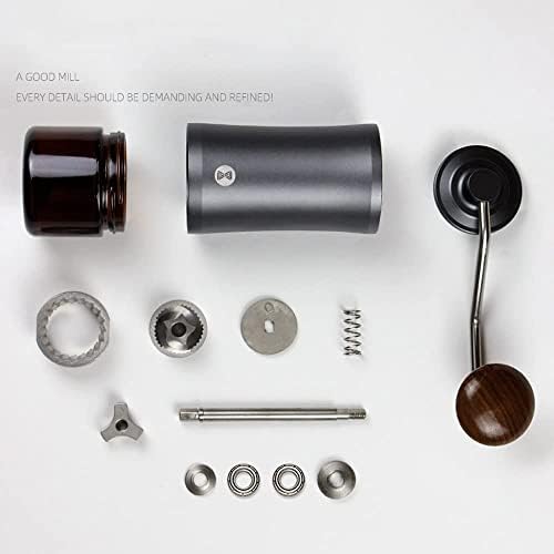 Portable Manual Coffee Grinder - Coffee Bean Grinder with Stainless Steel Burr, Manual Coffee Grinder with Adjustable Settings Great for French Press, Espresso, Aeropress & More - Image 7
