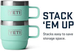 YETI Rambler 6 oz Stackable Mug, Stainless Steel, Vacuum Insulated Espresso/Coffee Mug, 2 Pack - Image 5