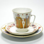 Bone China Tea Set Cup, Saucer and Cake Plate Tsar Feodor Ioannovich 5.6 oz/165 ml - Image 2