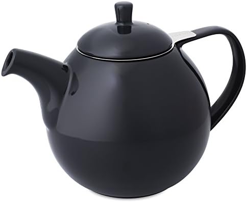 FORLIFE Curve Teapot with Infuser, 45-Ounce, Black Graphite by Unknown