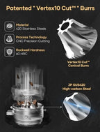 Cocinare ESSENCE GO B38 Pro Manual Coffee Grinder – Capacity 30g - Image 4