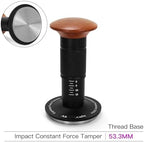 Calibrated Spring-Loaded Coffee Tamper with Constant Pressure, Adjustable 51mm 53.3mm 58.5mm Tamper Head, Compatible with DeLonghi, Breville and Other Espresso Machines - Image 2