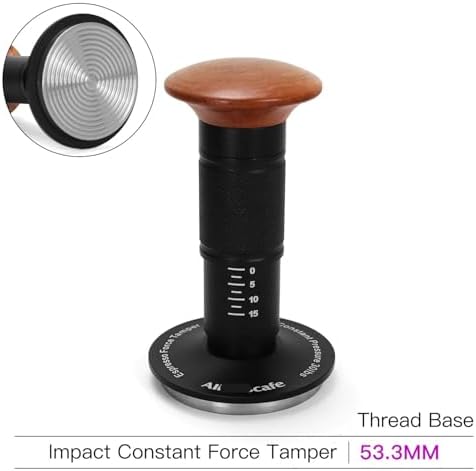 Calibrated Spring-Loaded Coffee Tamper with Constant Pressure, Adjustable 51mm 53.3mm 58.5mm Tamper Head, Compatible with DeLonghi, Breville and Other Espresso Machines - Image 2