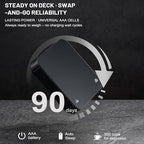 KitchenTour Coffee Scale with Timer, Mini Espresso Scale 0.1g/2kg, Black - Image 4