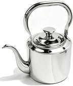 Gooseneck Stovetop Kettle 2L - 304 Stainless Steel Teapot with Removable Infuser and Top Handle for Gas Induction and Electric Stoves (1.5L) by Unknown