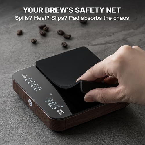 KitchenTour Coffee Scale with Timer, Rechargeable Espresso Scale, 0.1g/2kg - Image 5