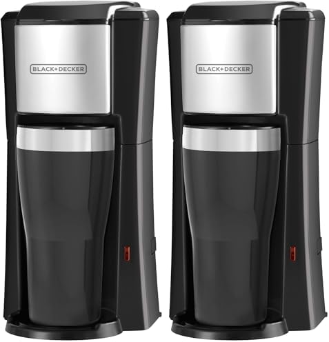 Single Serve Coffeemaker,Black,(Pack of 2) by Unknown